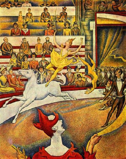 Georges Seurat The Circus, oil painting picture